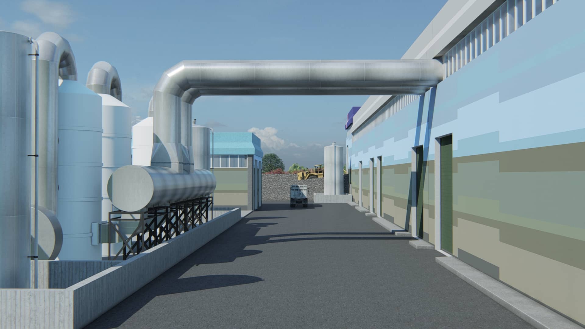 Impianto per la produzione di compost di qualità – Casal di Principe