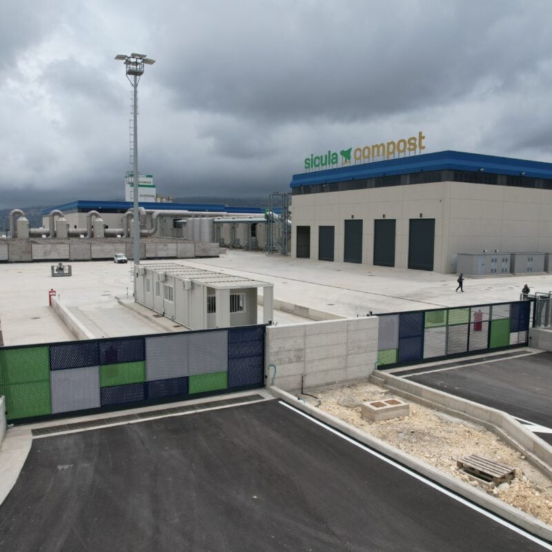 Plant for the production of quality compost – Melilli