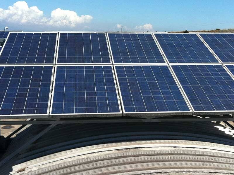 Photovoltaic plant (power: 414 KW) – Catania