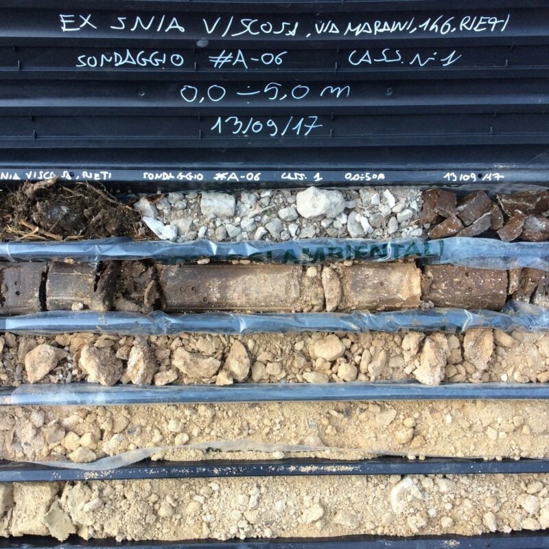 Caratterizzazione del sito industriale dismesso ex rayon – SNIA Viscosa – Rieti