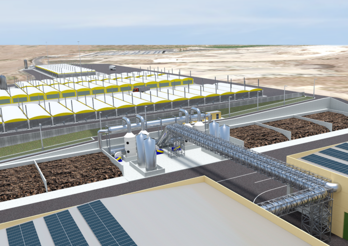 Ampliamento impianto di biostabilizzazione aerobica – Catania