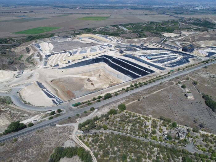 Discarica per rifiuti non pericolosi ampliamento: realizzazione bacino “C” e riprofilatura di tutti i bacini – Lentini