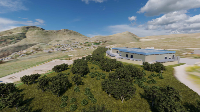Establishment of a waste selection and recovery plant for selective collection (plastics/metals and paper/cardboard) – Bellolampo