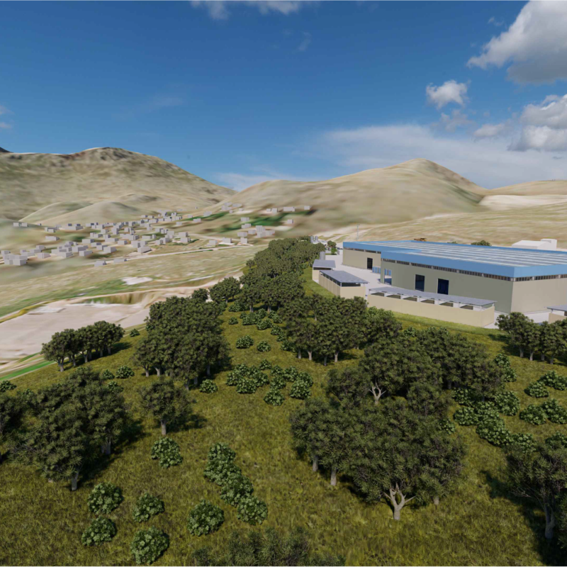 Realizzazione di un impianto di selezione e valorizzazione rifiuti da raccolta differenziata (plastica/metalli e carta/cartone) – Bellolampo