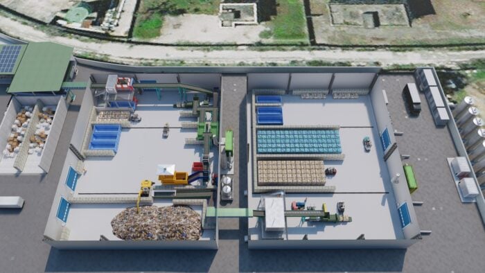 Hazardous and non-hazardous easte treatment plant located in Naples – via Nuova delle Brecce