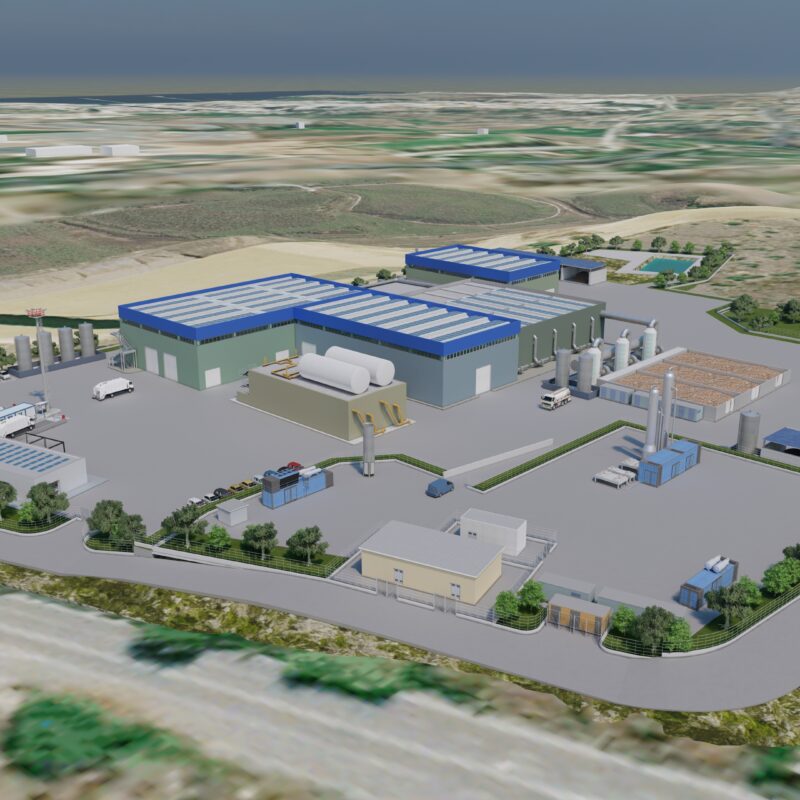 Impianto per la produzione di biometano mediante trattamento anaerobico di FORSU – Priolo