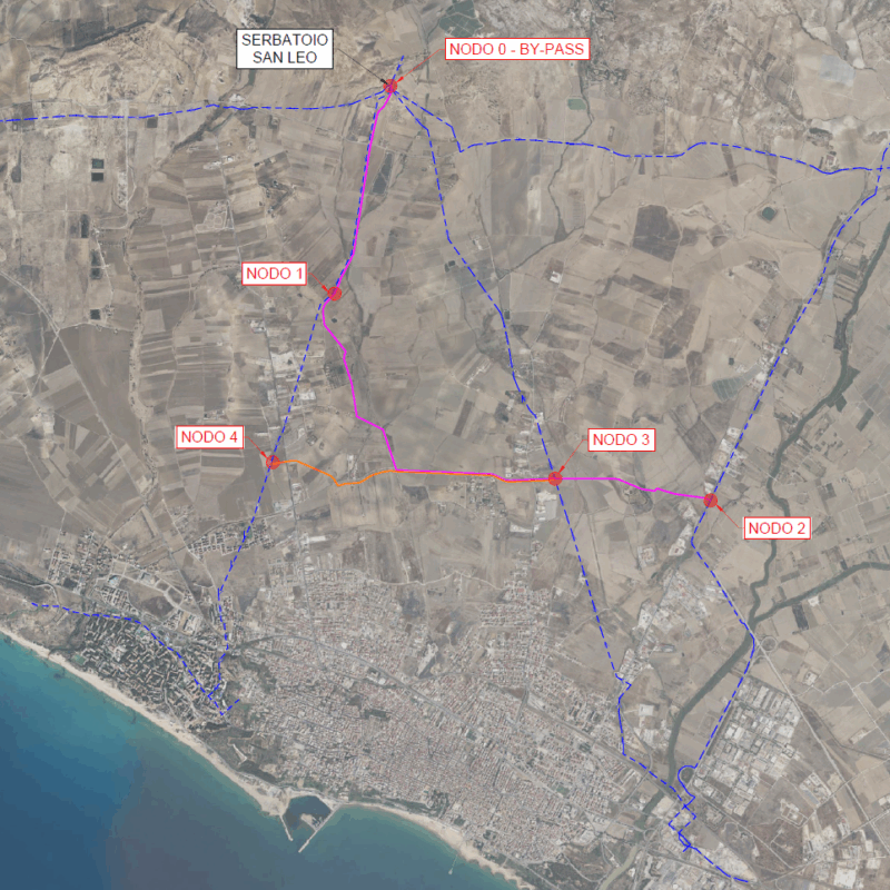 Nuova bretella serbatoio San Leo – Potabilizzatore di Gela