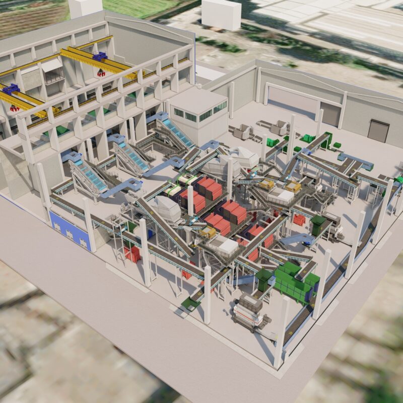 Ammodernamento tecnologico degli impianti STIR presenti sul territorio della regione Campania – Comune di Giugliano